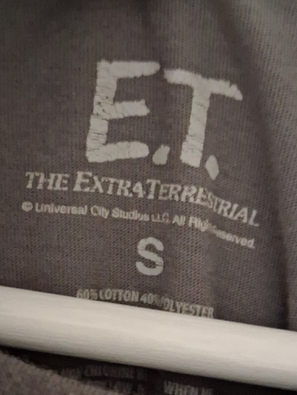 Vintage ET THE Extra Terrestrial T- SHIRT Small Unisex T-shirt - Picture 2 of 9